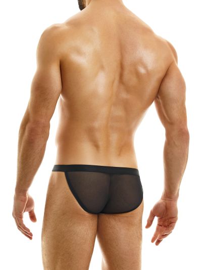 Modus Vivendi Muslin tanga brief black Tanga brief 80% Polyamide, 20% Elastane S-XL 09314