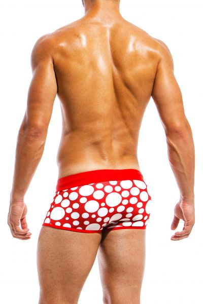 Modus Vivendi Polka dot swim trunk red Trunk 80% Polyamide, 20% Elastan S-XL KS1821