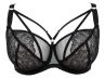 Gorsenia Molly Soft Bra Black-thumb Underwired, non-padded bra 65-100, D-M K746