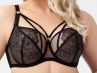 Gorsenia Molly Soft Bra Black-thumb Underwired, non-padded bra 65-100, D-M K746