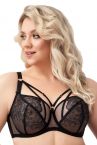 Gorsenia Molly Soft Bra Black-thumb Underwired, non-padded bra 65-100, D-M K746