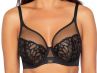 Ava Lingerie Monarch Soft Bra Black-thumb Underwired, soft cup bra with wiring. 65-105, D-L AV2057-BLK