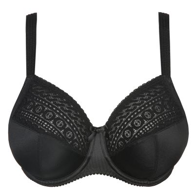 PrimaDonna Montara UW Full Cup Bra Black D-H Underwired, non-padded full cup bra with side support. 70-110, D-H 0163380-ZWA
