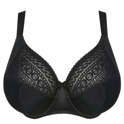 PrimaDonna Montara UW Full Cup Bra Black I-M Underwired, non-padded full cup bra with side support. 70-100, I-M 0163385-ZWA