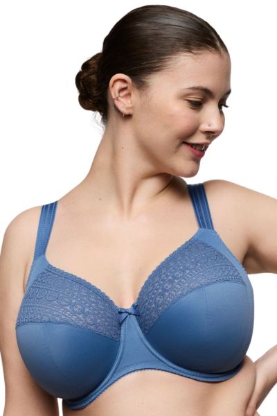 PrimaDonna Montara UW Full Cup Bra - Regatta Underwired, non-padded full cup bra with side support. 70-110, D-M 01633-80/85-REG