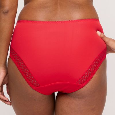 PrimaDonna Montara Full Brief True Red Lace decorated full brief to match with your Montara bra. M/40 - 5XL/52 0563381-TTR