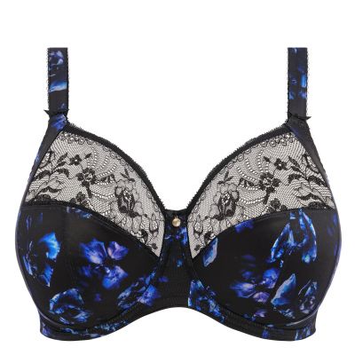 Elomi Morgan UW Banded Bra Twilight Underwired, non-padded banded bra in full cup 70-100, E-O EL4110-TWT