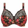 Elomi Morgan UW Full Cup Bra - Hot House-thumb Underwired, non-padded banded bra in full cup. 70-105, E-R EL4110-HOU