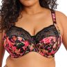 Elomi Morgan UW Full Cup Bra - Hot House-thumb Underwired, non-padded banded bra in full cup. 70-105, E-R EL4110-HOU