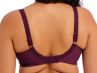 Elomi Morgan UW Banded Bra Blackberry-thumb Underwired, non-padded banded bra in full cup. 70-100, E-O EL4111-BLY