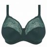 Elomi Morgan UW Banded Bra Deep Teal-thumb Underwired, non-padded banded bra in full cup. 70-100, E-O EL4111-DAL