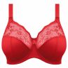 Elomi Morgan UW Banded Bra Haute Red-thumb Underwired, non-padded banded bra in full cup 70-100, E-O EL4111-HAD