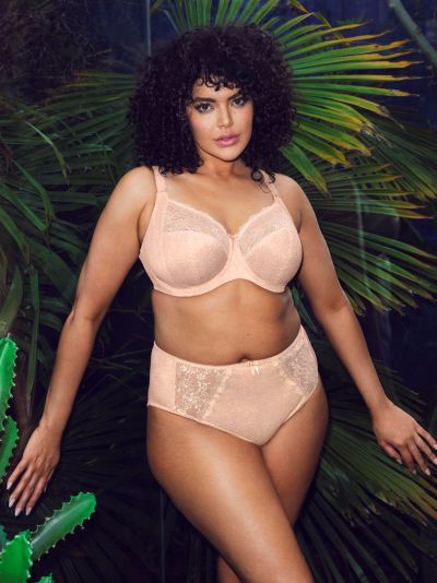 Elomi Morgan Full Brief Cameo Rose  M-4XL EL4116-CRO