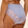 Elomi Morgan High Leg Brief - Blue Leopard-thumb Normal high waist, high cut legs. M/40 - 4XL/50 EL4118-BEO