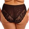 Elomi Morgan High Leg Brief Dark Romance-thumb Normal high waist, high cut legs. M/40 - 4XL/50 EL4118-DAE