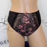 Elomi Morgan High Leg Brief Dark Romance-thumb Normal high waist, high cut legs. M/40 - 4XL/50 EL4118-DAE