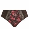 Elomi Morgan High Leg Brief Dark Romance-thumb Normal high waist, high cut legs. M/40 - 4XL/50 EL4118-DAE