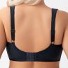 Gorsenia Nela NW Soft Bra Navy Blue-thumb Non-wired, non-padded soft cup bra with minimizer effect. 70-105, D-J K973-GRA