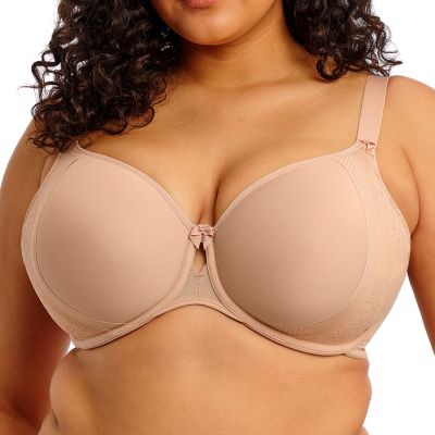 Elomi Nerina UW Moulded Spacer Bra Sahara Underwired, seamless spacer t-shirt bra. 75-105, E-L EL302710-SAH