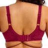 Elomi Nerina UW Stretch Plunge Bra Rouge-thumb Underwired, full cup plunge bra with flat stretch lace. 70-100, E-N EL302734-ROG