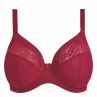Elomi Nerina UW Stretch Plunge Bra Rouge-thumb Underwired, full cup plunge bra with flat stretch lace. 70-100, E-N EL302734-ROG