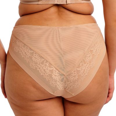 Elomi Nerina High Leg Brief Sahara Normal high waist, high cut legs. S/38 - 4XL/50 EL302753-SAH
