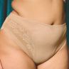 Elomi Nerina High Leg Brief Sahara-thumb Normal high waist, high cut legs. S/38 - 4XL/50 EL302753-SAH