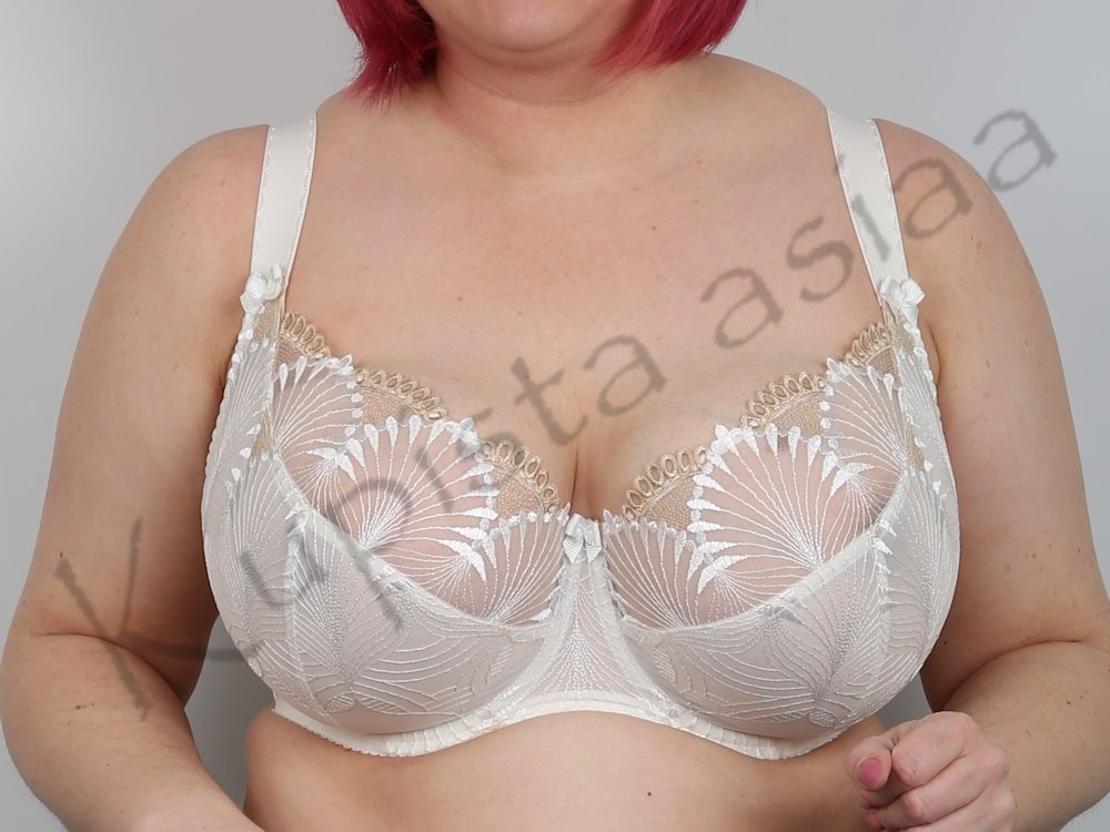 Nessa Selena Bra Cream | Lumingerie bras and underwear for big busts