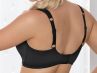 Nessa Nessa Soft Cup Sports Bra Black-thumb Nonwired, unpadded sports bra with padded straps. 60-100, D-P 069-519