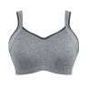 Sculptresse by Panache Sculptresse UW Non-Padded Sports Bra Charcoal Marl-thumb Underwired, non-padded sports bra with racerback option 75-105, D-K SCU-9441-CML