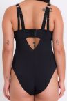 Curvy Kate Non Stop Stretch Body Black-Pink-thumb Nonwired lace body with adjustable straps to fit DD-HH cups. S-XL CK-064-704-BPK
