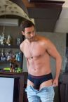 Obviously FreeMan Brief Black-thumb Brief 90% Bamboo Rayon, 10% Lycra  S-3XL C02-1A