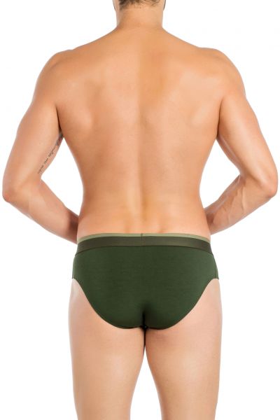 Obviously FreeMan Brief Pine Brief 90% Bamboo Rayon, 10% Lycra  S-XL C02-1V