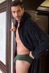 Obviously FreeMan Brief Pine-thumb Brief 90% Bamboo Rayon, 10% Lycra  S-XL C02-1V