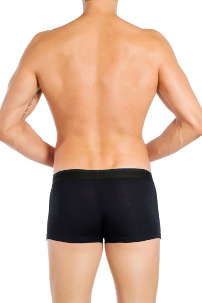 Obviously FreeMan Trunk Black Trunk 90% Bamboo Rayon, 10% Lycra  S-XL C03-1A