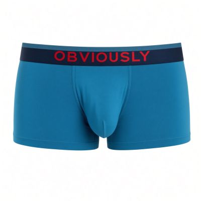 Obviously FreeMan Trunk Pacific Trunk 90% Bamboo Rayon, 10% Lycra  S-XL C03-1W