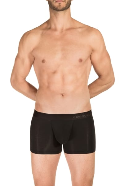 Obviously PrimeMan Boxer Brief Black Boxer brief with 3