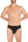 Obviously PrimeMan Brief Black-thumb Brief 90% Lenzing MicroModal, 10% Lycra <br> S-3XL A02-1A