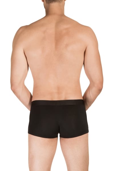 Obviously PrimeMan Trunk Black Trunk 90% Lenzing MicroModal, 10% Lycra <br> S-3XL A03-1A