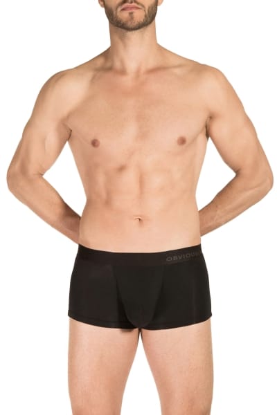 Obviously PrimeMan Trunk Black Trunk 90% Lenzing MicroModal, 10% Lycra <br> S-3XL A03-1A