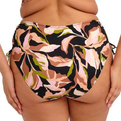 Elomi Ocean Avenue High Waist Adjustable Bikini Brief - Multi High waist bikini briefs. S/38 - 5XL/52 ES803473-MUI