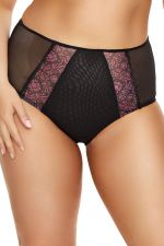 Omena High Waist Brief Purple Floral