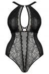Scantilly by Curvy Kate Opulence Lace Body Black-thumb Nonwired lace body with adjustable straps to fit DD-HH cups. S/36-38 - 2XL/52-54 ST-038-704-BLK