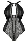 Scantilly by Curvy Kate Opulence Lace Body Black-thumb Nonwired lace body with adjustable straps to fit DD-HH cups. S-2XL ST-038-704-BLK