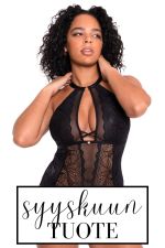 Opulence Lace Body Black