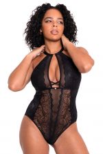 Opulence Lace Body Black