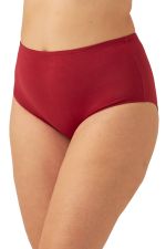 Organic Cotton Maxi Brief Red