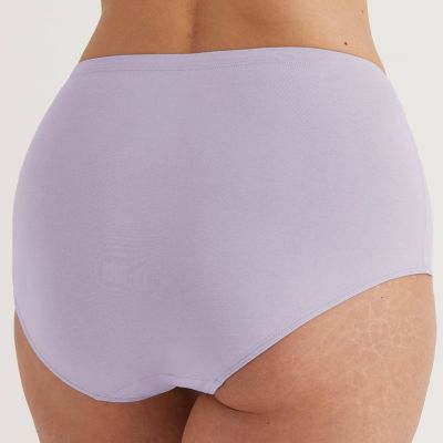 Miss Mary Organic Cotton Maxi Brief - Lavender High waist organic cotton briefs. 38/40 - 54/56 8422-09/LAV