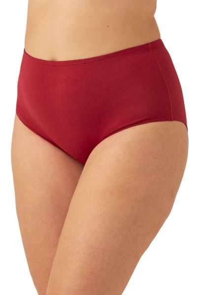 Miss Mary Organic Cotton Maxi Brief - Red  38/40 - 54/56 8422-32/RED
