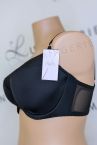 Ava Lingerie Painel Full Cup Bra Black-thumb Underwired, padded full cup bra 65-100, D-L AV-1263-CZA